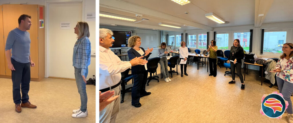 Drama workshop led by Selda from Cagdas Drama Academy (Turkiye)