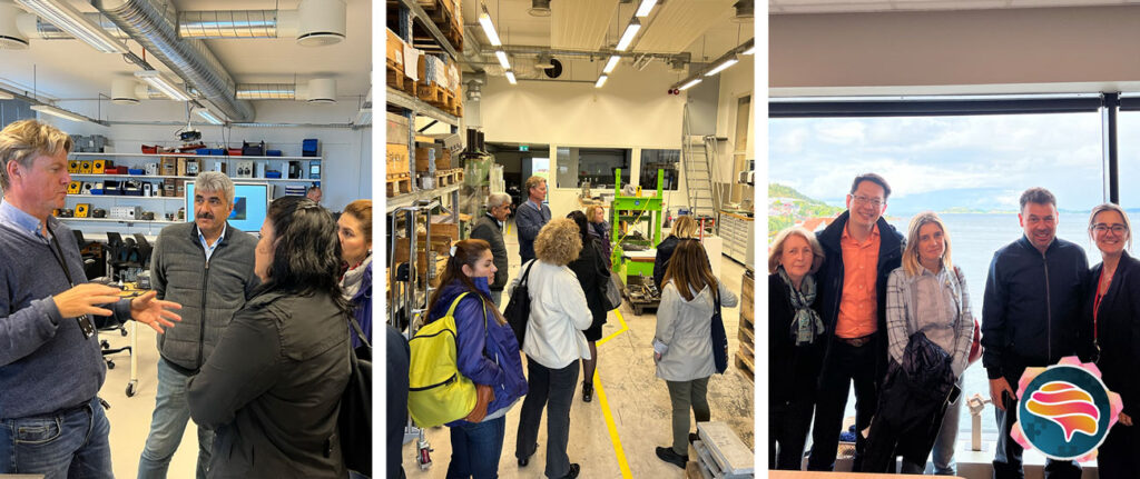 Tour of SOTS facilities; SensEd participants at the SOTS library