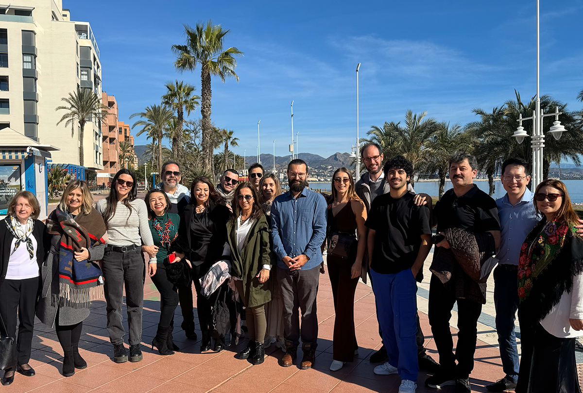 The SensEd Project partners in Málaga, Spain